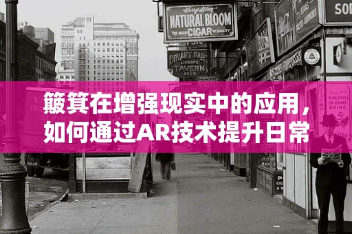 簸箕在增强现实中的应用，如何通过AR技术提升日常清洁体验？