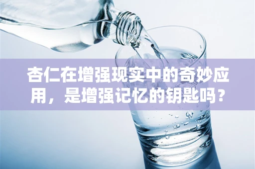 杏仁在增强现实中的奇妙应用，是增强记忆的钥匙吗？