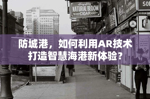 防城港，如何利用AR技术打造智慧海港新体验？