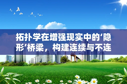 拓扑学在增强现实中的‘隐形’桥梁，构建连续与不连续的融合空间