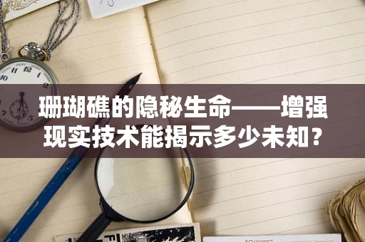 珊瑚礁的隐秘生命——增强现实技术能揭示多少未知？