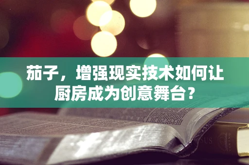 茄子，增强现实技术如何让厨房成为创意舞台？