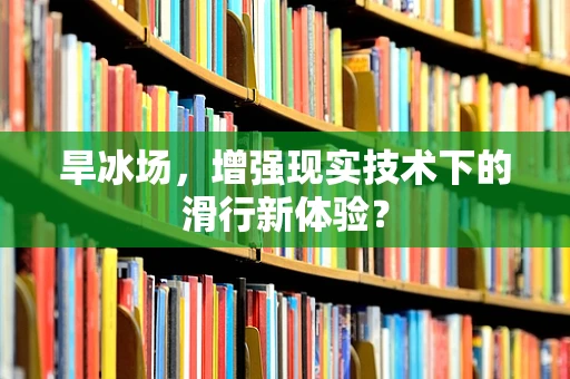 旱冰场，增强现实技术下的滑行新体验？