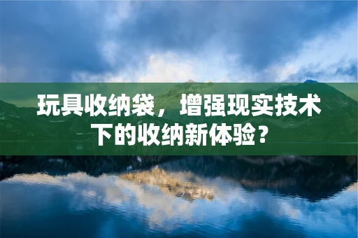 玩具收纳袋，增强现实技术下的收纳新体验？